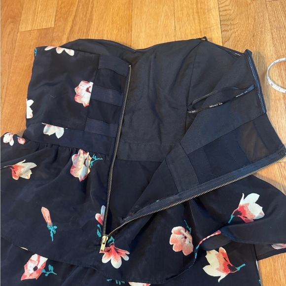 MM Couture Floral Black Maxi Dress - Picture 7 of 14